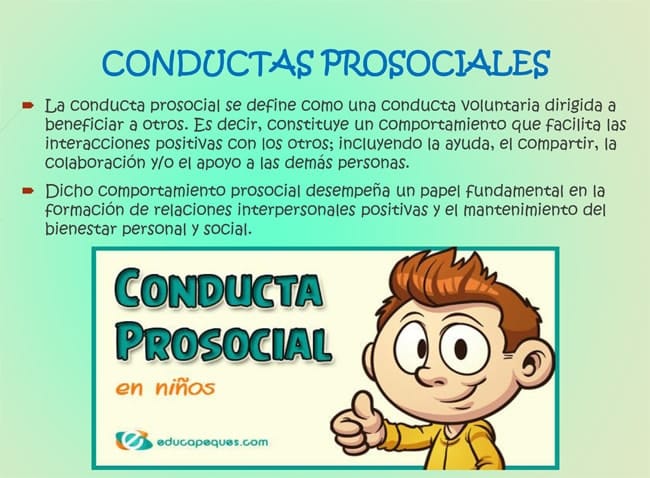 Conductas prosociales